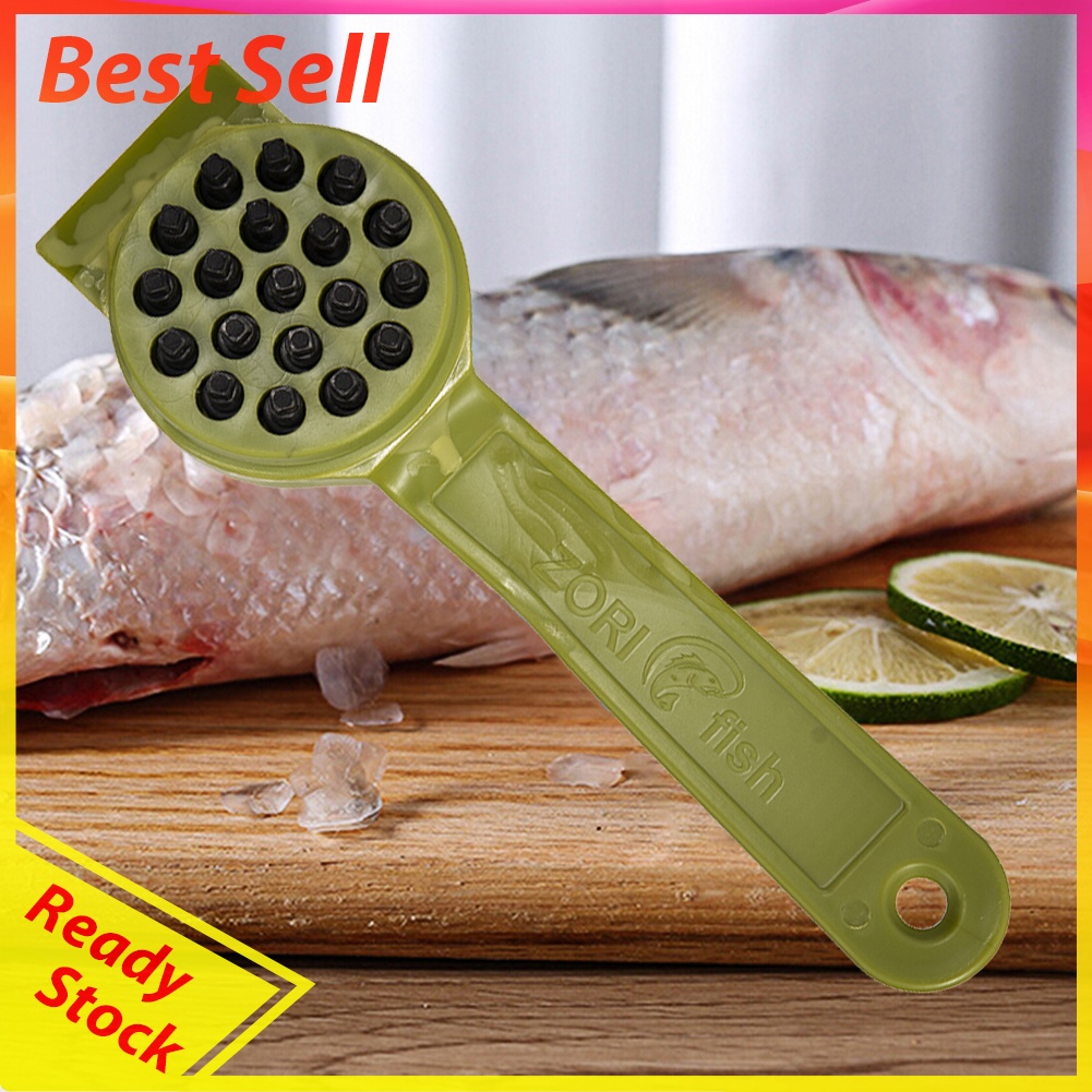 Plastic Fishing Skin Brush Scraping Scale Graters Remove Cleaning Scraper