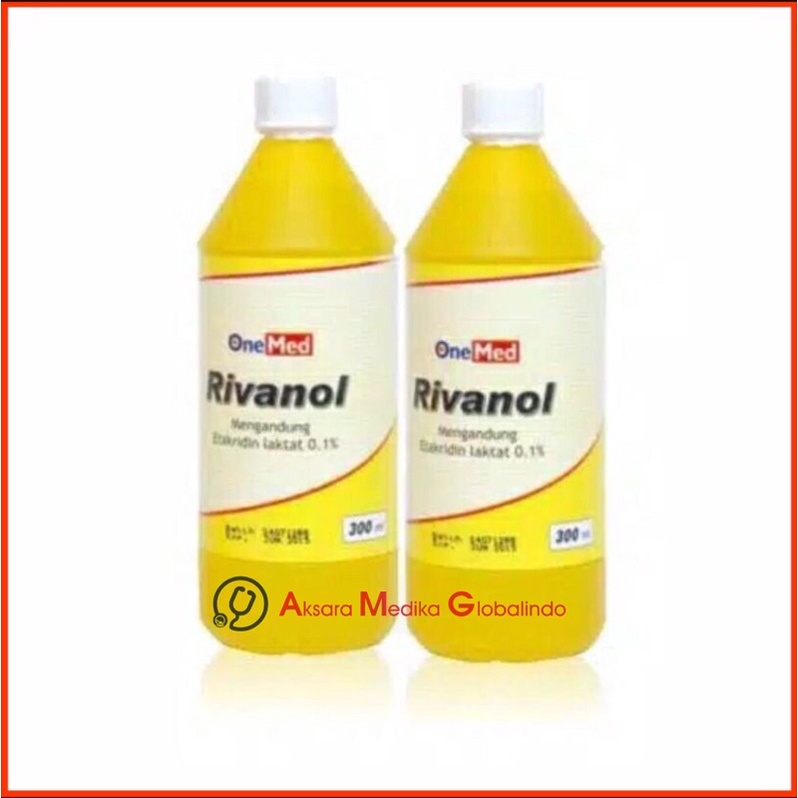 RIVANOL ONEMED 300ML PEMBERSIH LUKA / RIVANOL ANTISEPTIK / RIVANOL 300ML