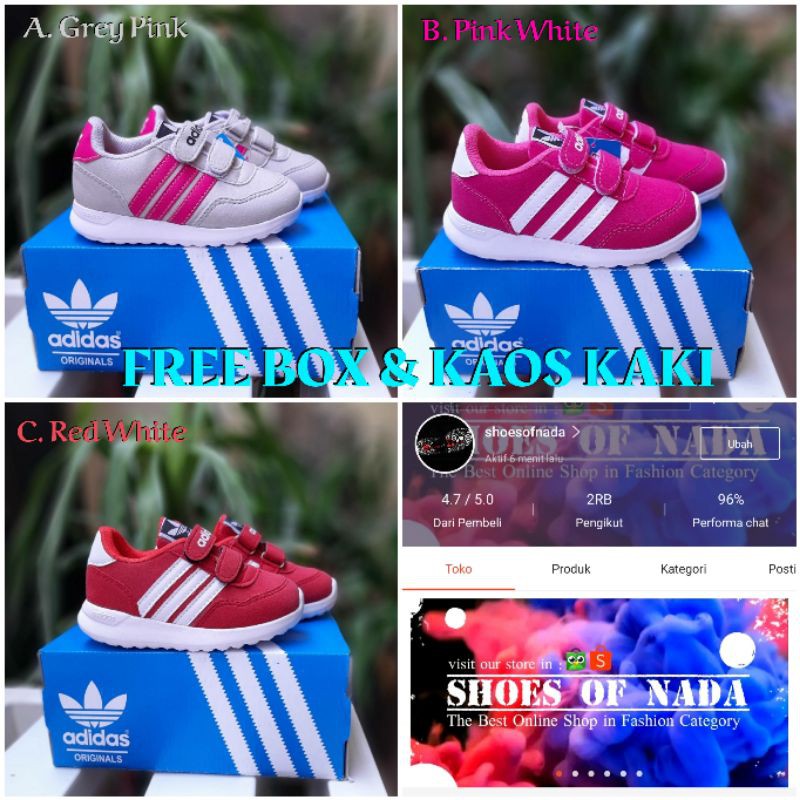 Sepatu Anak Adidas Cloudfoam Speed Perempuan Grade Original