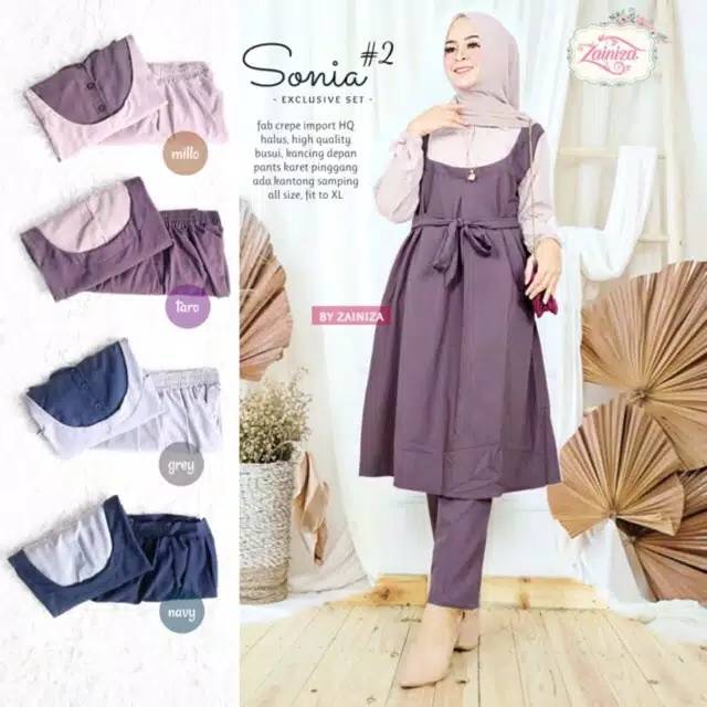 SONIA EXCLUSIVE SET by ZAINIZA