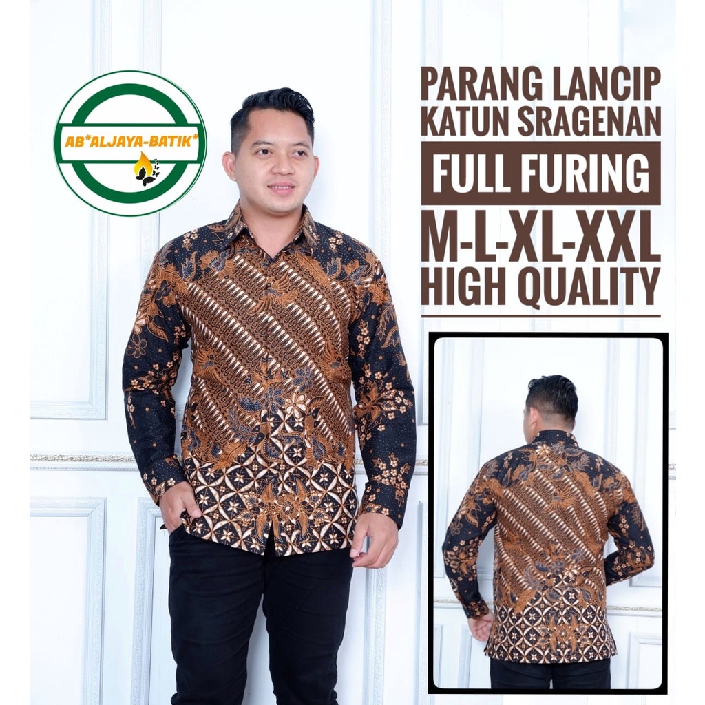 PARANG LANCIP Atasan Kemeja Batik Pria Lapis Furing PREMIUM Lengan Panjang Batik Solo SUKET SEGORO perwira mahesa jayanegara proboseto kuning rajasakti kanaya aljaya kencono ungu dewawangsa ulu kamulyan permata biru peksi seling arieswara gurdo ijo