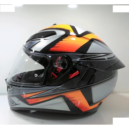 AGV K3 SV LIQUEFY - Black Orange