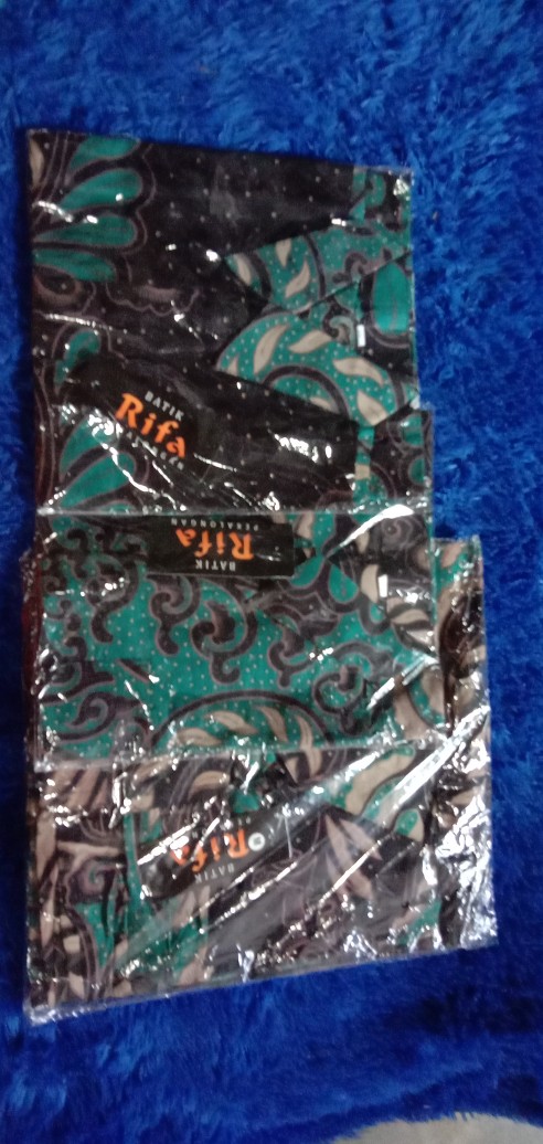 Batik Couple Keluarga Sania Ruffle Ori Ndoro Jowi Dnt Motif Terbaru