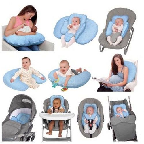 Clevamama Baby Clevacushion 10 in 1 Bantal Menyusui /Alas Stroller / Carseat / Bouncer