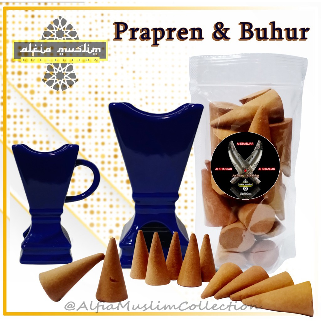 Buhur Kerucut isi 20 Dan Tempat Buhur kramik