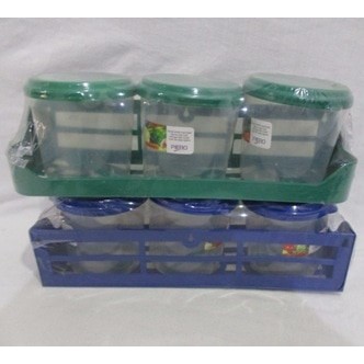 Tempat Rak Bumbu Warna ISI 3