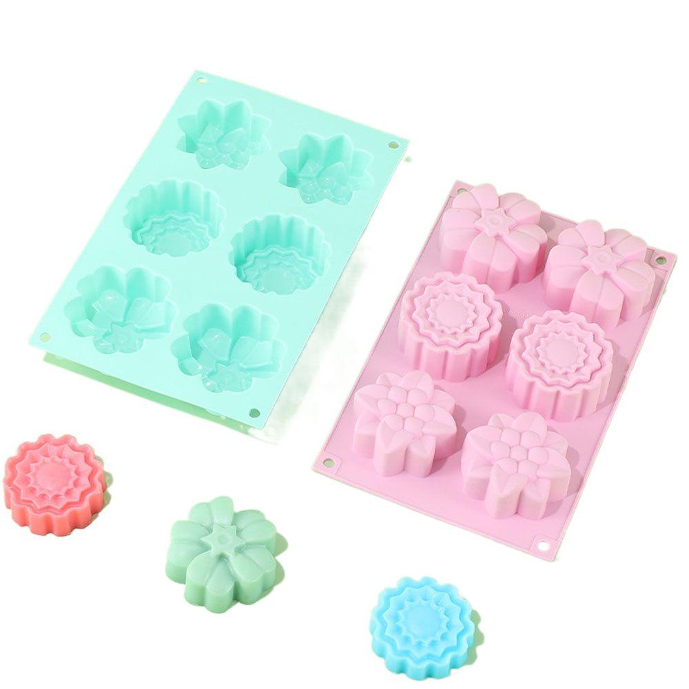 [Elegan] Cetakan Silikon Pie Tools Pastry Tools Mid-Autumn Festival Cake Silicone Mold Mung Bean Cake Mold Cetakan Kue Bulan