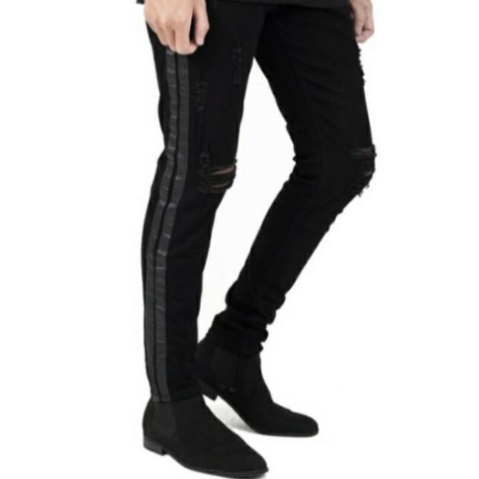 celana rucas season 5 stripes black