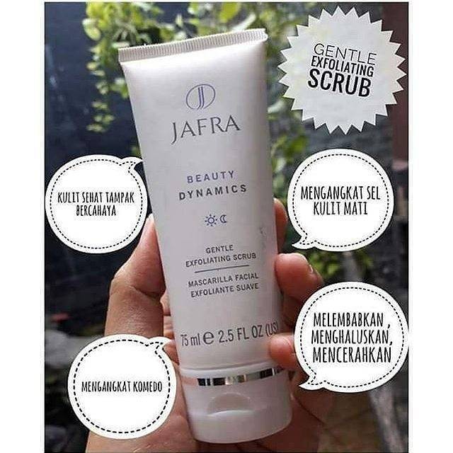 JAFRA ORIGINAL GENTLE EXFOLIATING SCRUB SKINCARE JAFRA FACIAL JAFRA SCRUB JAFRA