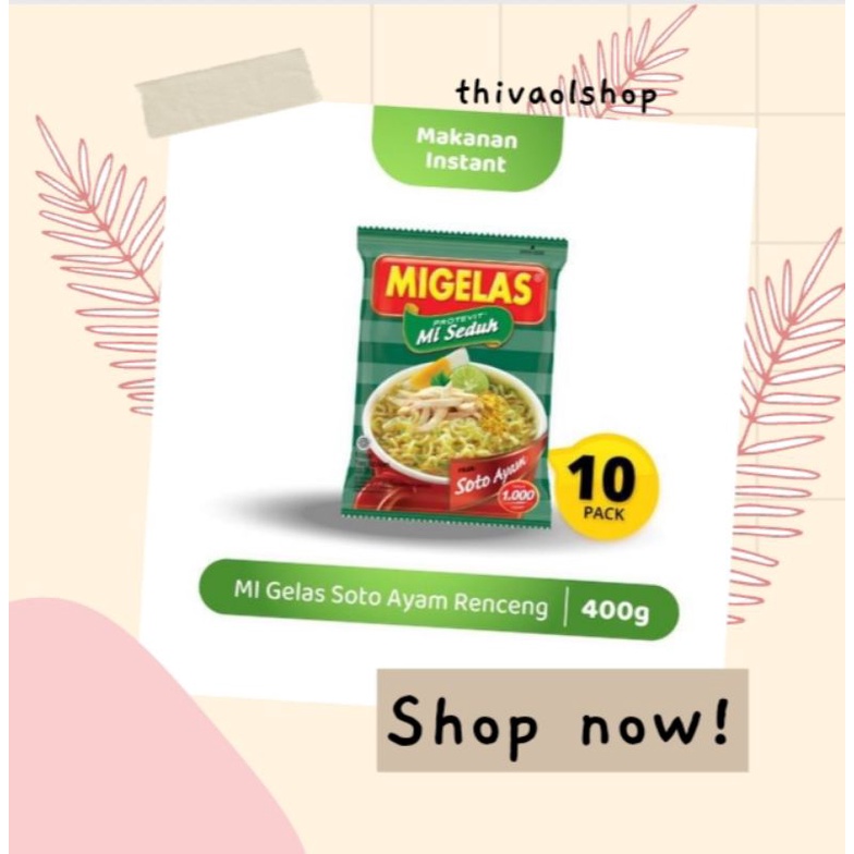 

Mi gelas soto