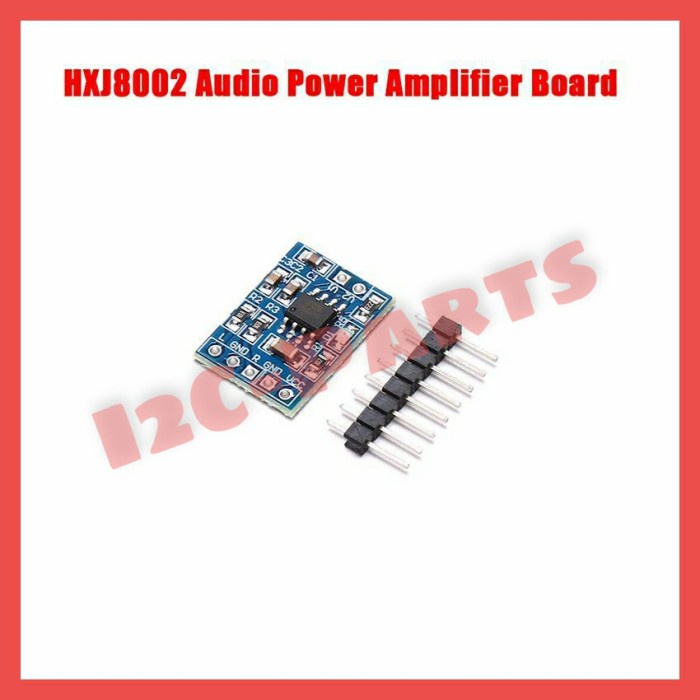 HXJ8002 AMPLIFIER MINI 3W Mono Single Channel Audio 5V HXJ 8002 Hi Fi