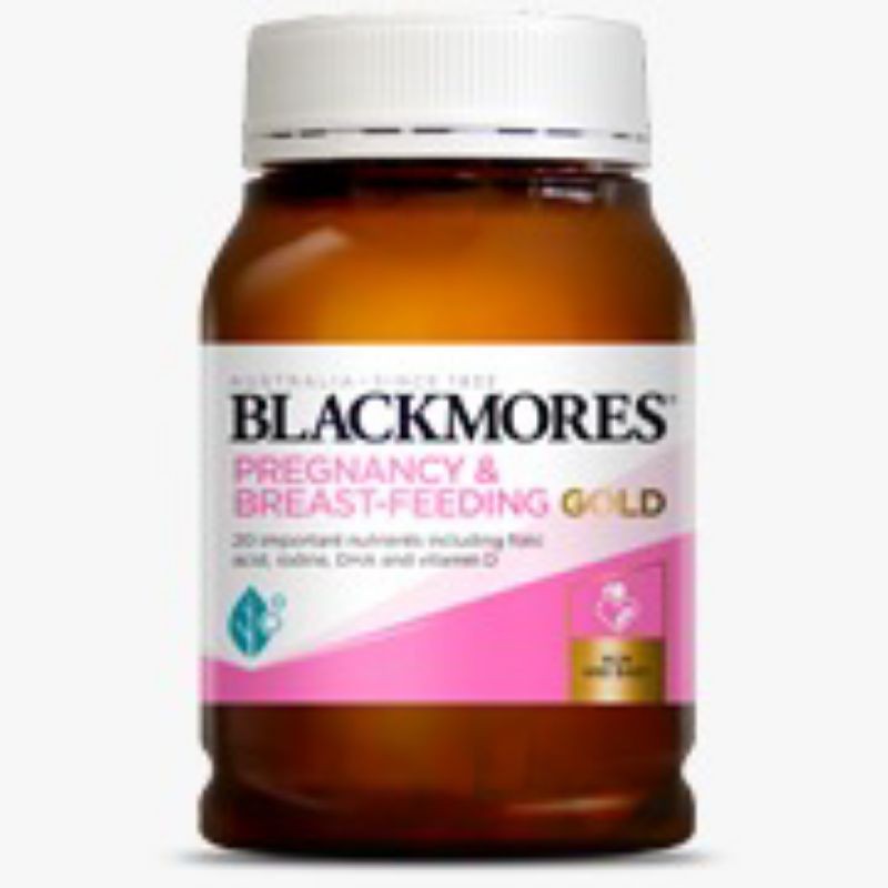 Promo BLACKMORES Pregnancy &amp; Breast Feeding Gold 60 120 kapsul ED 2024