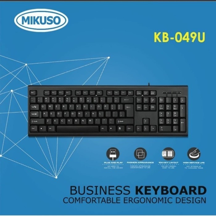 Keyboard MIKUSO KB-049U USB