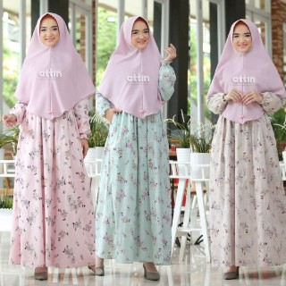 GAMIS/DRESS BUSUI SYARI NAJMA SERIES BY ATTIN HIJAB