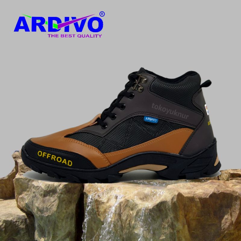 Sepatu Pria Ardivo Offroad Original Sepatu Gunung Touring Outdoor 39-43