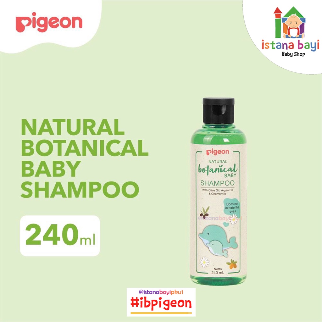 Pigeon Botanical Baby Shampoo 240ml - Shampoo Baby