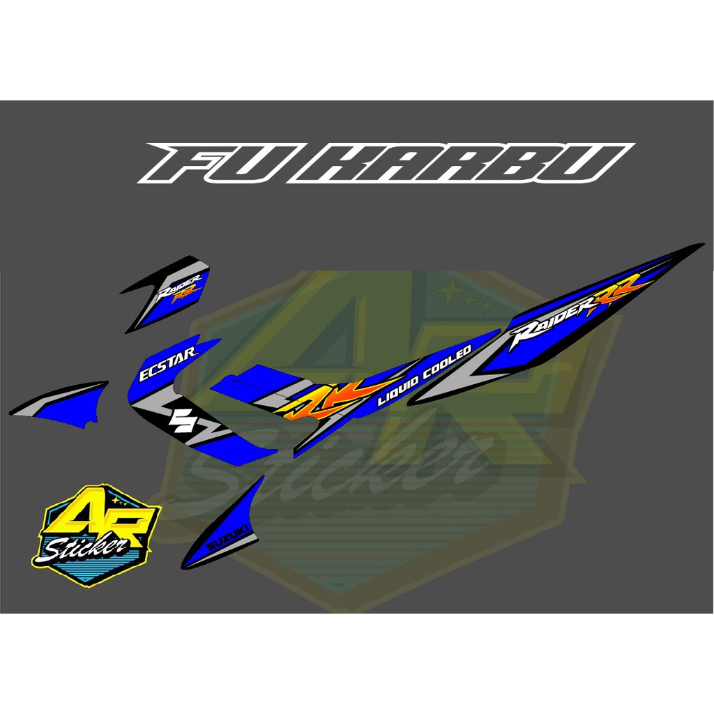 Striping satria fu Barong  / Striping satria Barong /Striping Satria Fu lama / Striping Satria Fu St