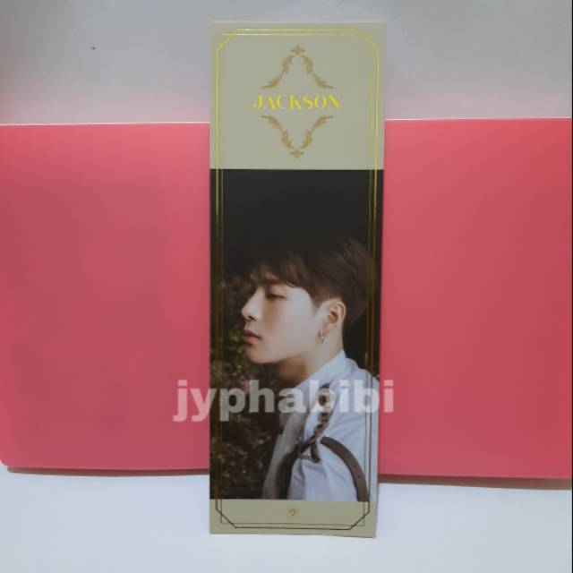 

GOT7 Jackson DYE Bookmark