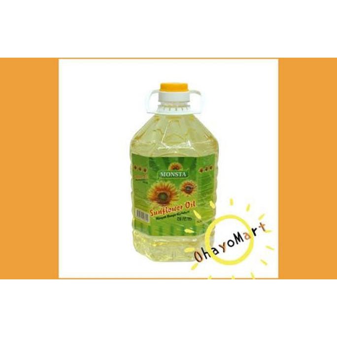 

Monsta Sunflower Oil / Minyak masak / minyak bunga matahari 3L + 250ml
