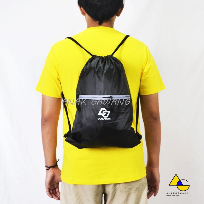 Gymsack Rezucy By Duanjon Tas Serut Double Slot Sepak Bola Futsal AnakGawang