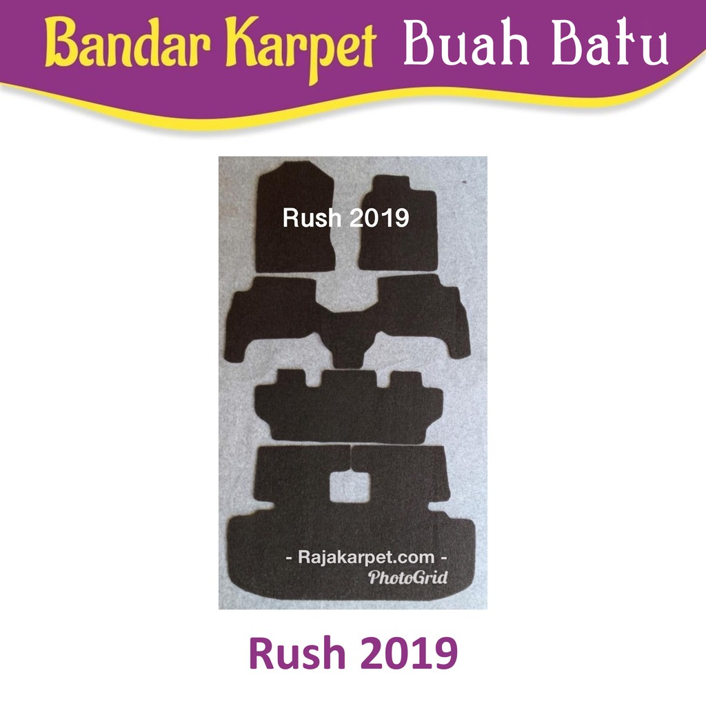 Karpet Mobil  New Rush 2021 Fortuner 2011 New Xpander  