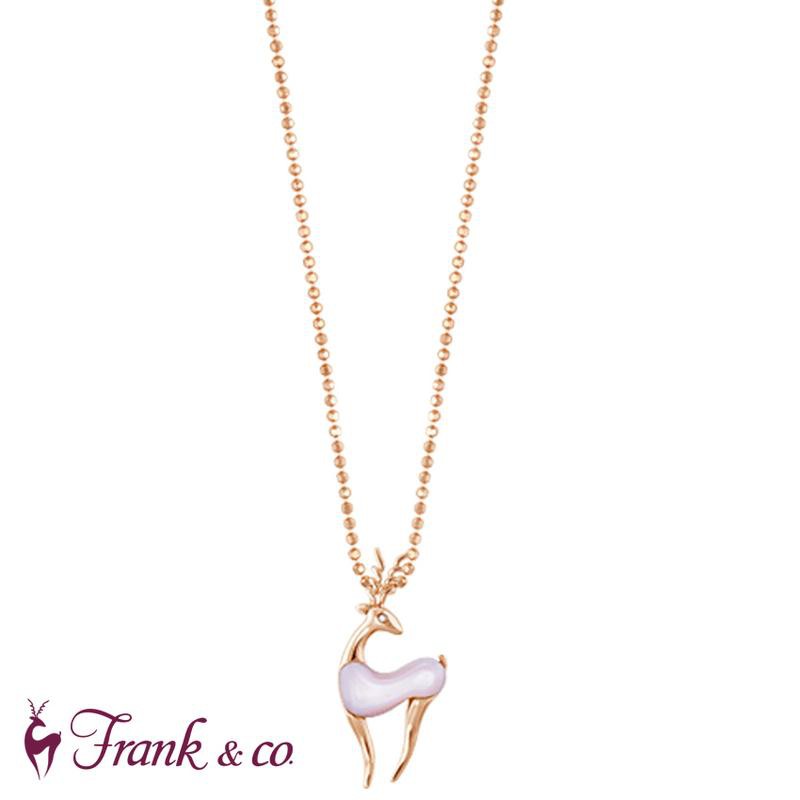 Frank & Co Bambina Series | Pendant + Chain Rose Gold