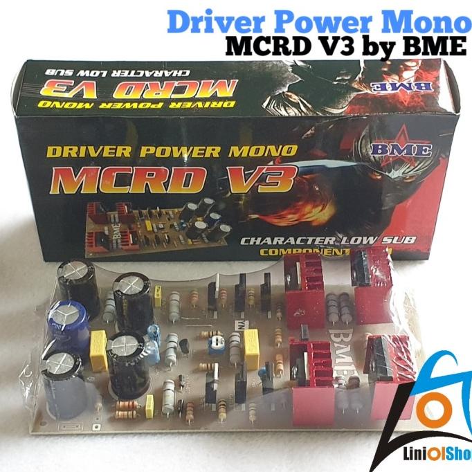 Driver Mono Mcrd V3 Pcb Fiber Berkualitas By Bme Sale