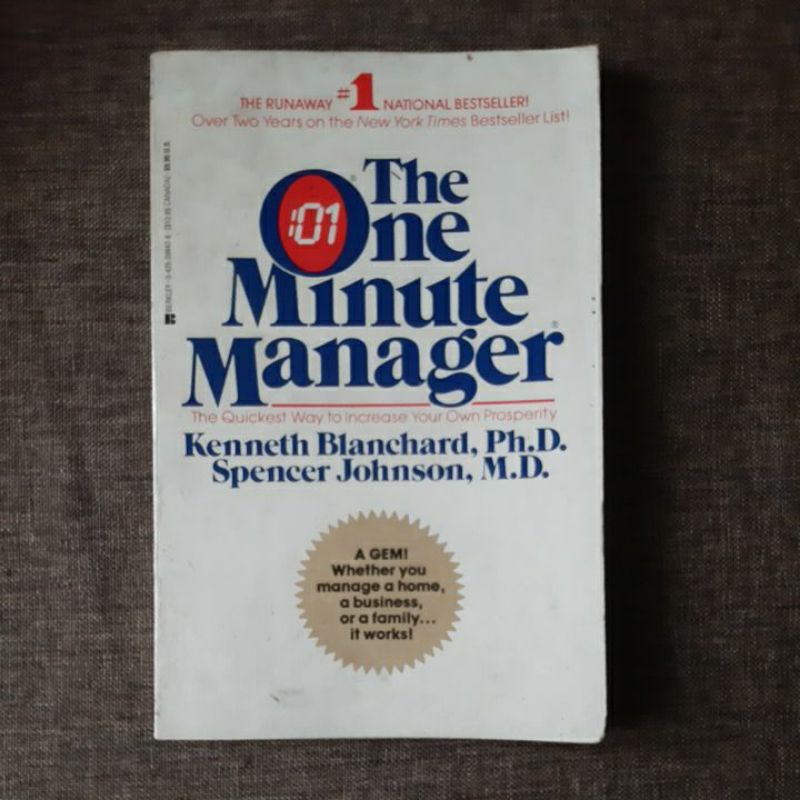 The One Minute Manager (Preloved)