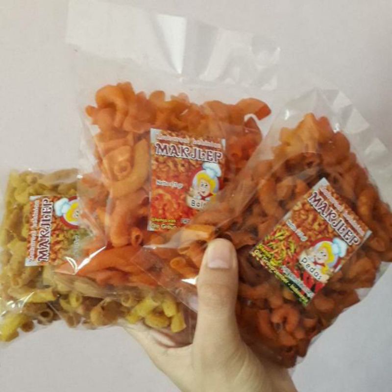 

Makaroni Bantet Bantat Pedas 250gr