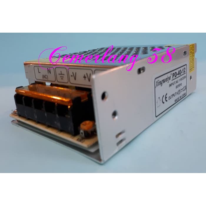 Switching Power Supply 12V 3.2A BODY BESAR