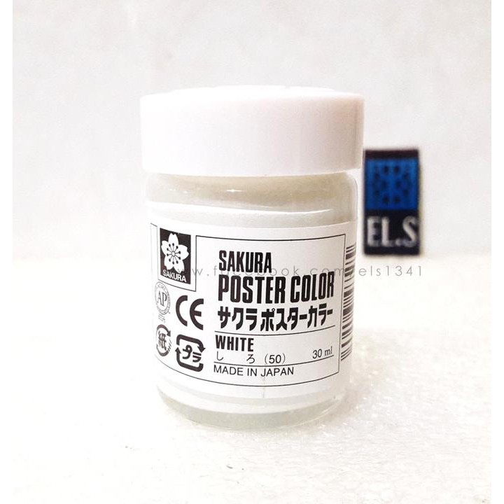 

Sakura Poster Color 30 ML White (Cat Poster)