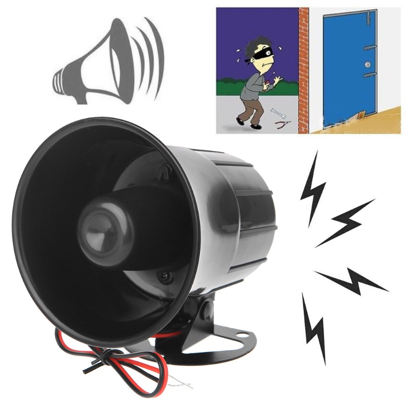 Gro Alarm Suara Keras Anti Maling Siren Horn Outdoor Indoor Digunakan Untuk Gudang Pabrik