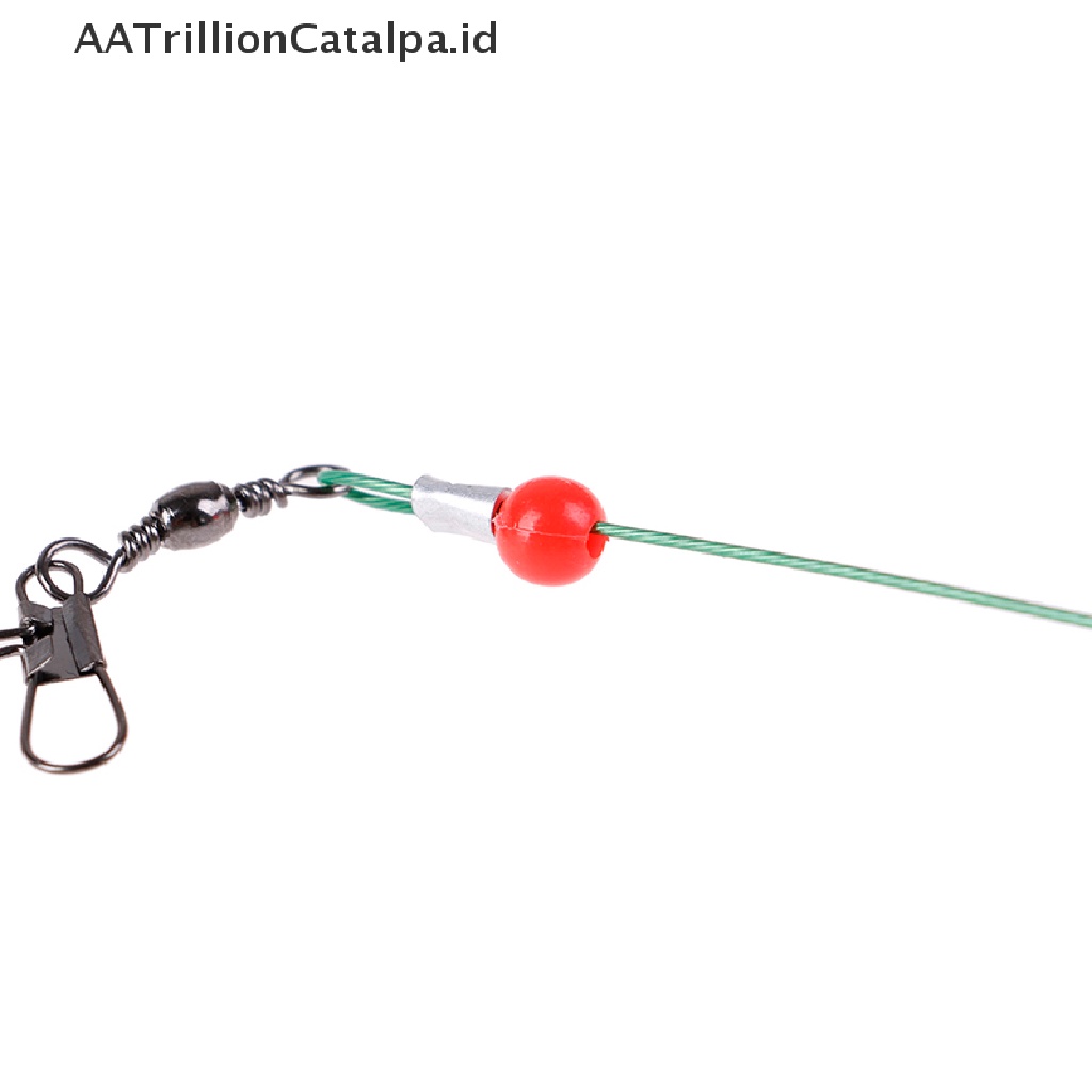 Aatrillioncatalpa 5PCs Keranjang Jebakan Umpan Pancing Bahan Kawat Besi