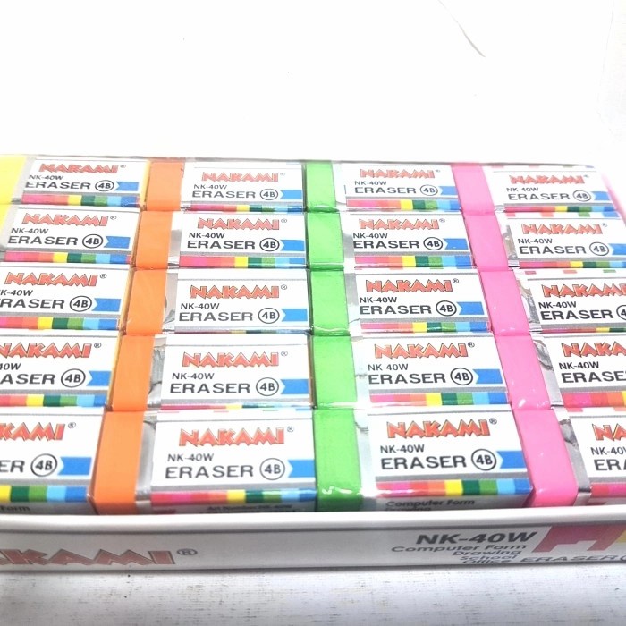 1pc Penghapus Pensil NAKAMI Eraser Murah