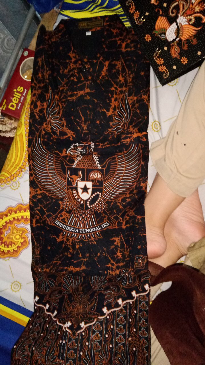 Kemeja Lengan Panjang Murah Full Furing Bahan Katun Halus Original Sm Batik Solo