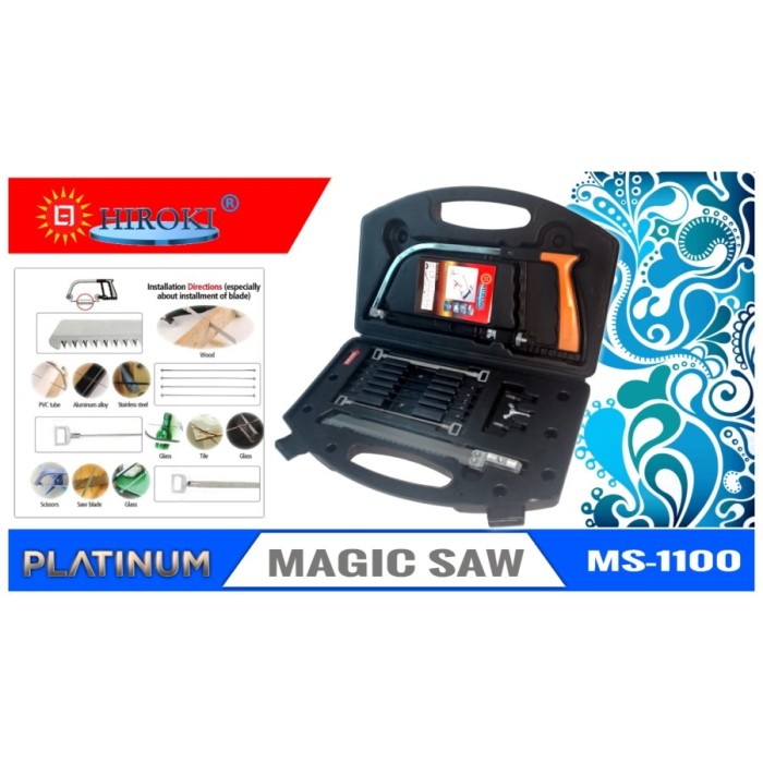 HIROKI MS1100 Magic Saw Gergaji Serbaguna Multifungsi Platinum Saw ORI