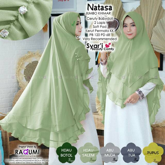 Natasha hijab khimar