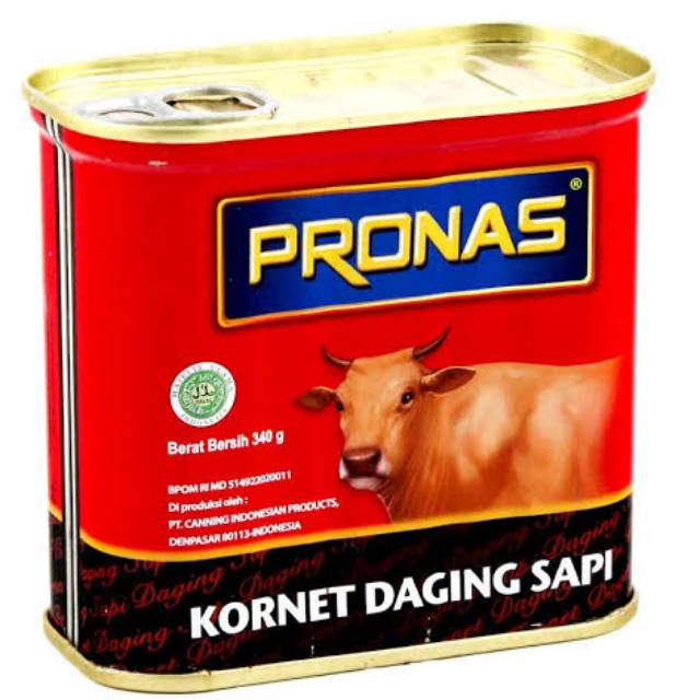 

Pronas Kornet Daging Sapi 340gr