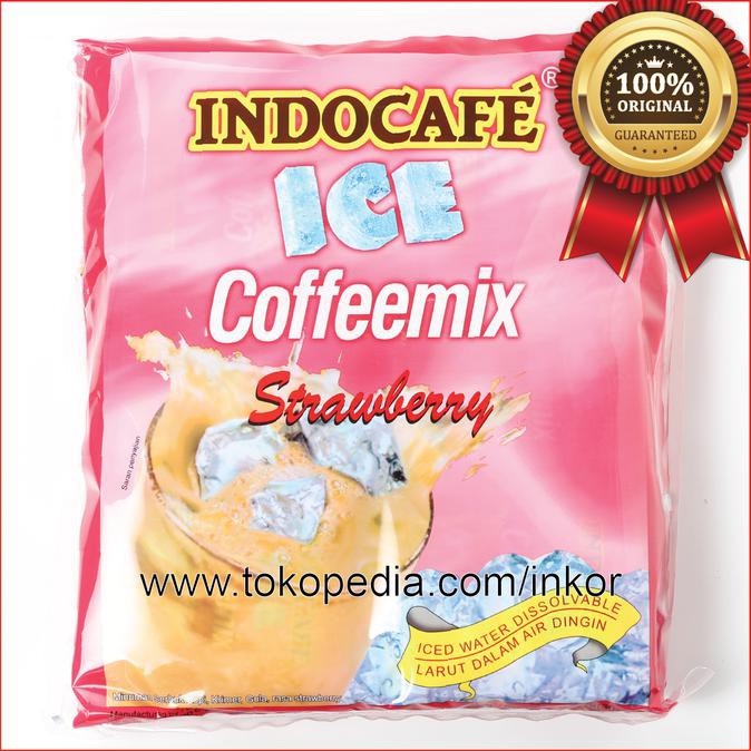 

INDOCAFE ICE COFFEEMIX STRAWBERRY BAG 30X25GR