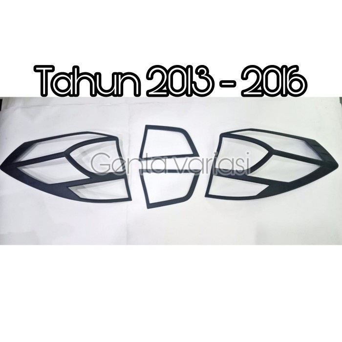 Garnish Lampu Belakang Mobilio RS 2013 - 2016 Hitam