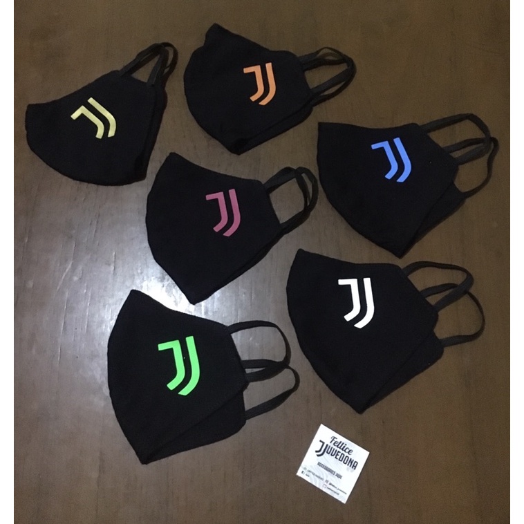 #MASKER JUVE NEW LOGO 6PCS