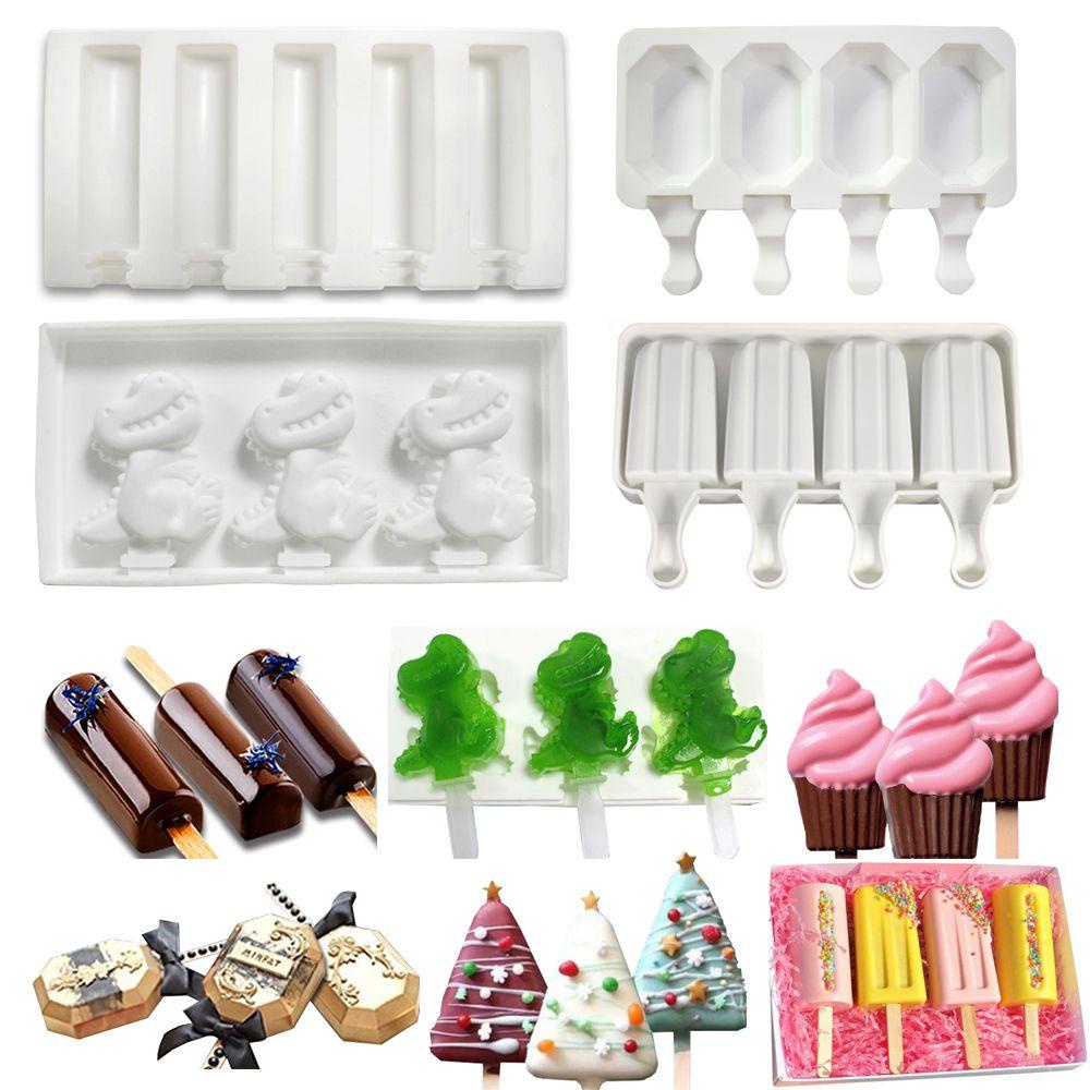 Suyo Cetakan Es Krim / Jelly / Cokelat Bahan Silikon