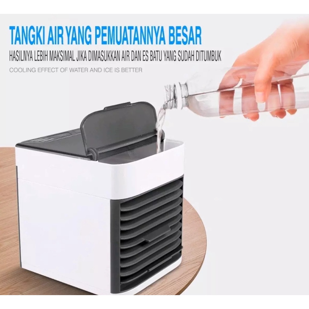 AC Mini AC Portable USB Arctic Air Ultra 2X Cooling Power Air Cooler AC Portabel-AC Mini Cooler FZ-005-ARTIC AIR COOLER FAN MINI - AC MINI PORTABLE