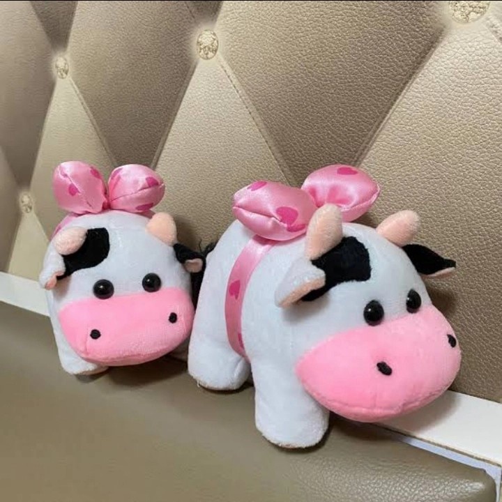 Boneka Sapi Kerbau Cow Lucu Panjang 30 cm