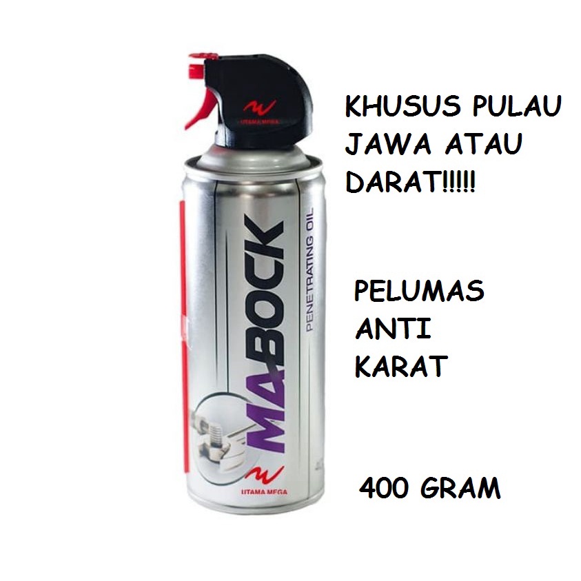 Pengusir Tikus Pelumas Serbaguna WD Lubricate Pencegah Karat Anti Tikus ruang mesin mobil 3in1 merk MABOCK 400GR