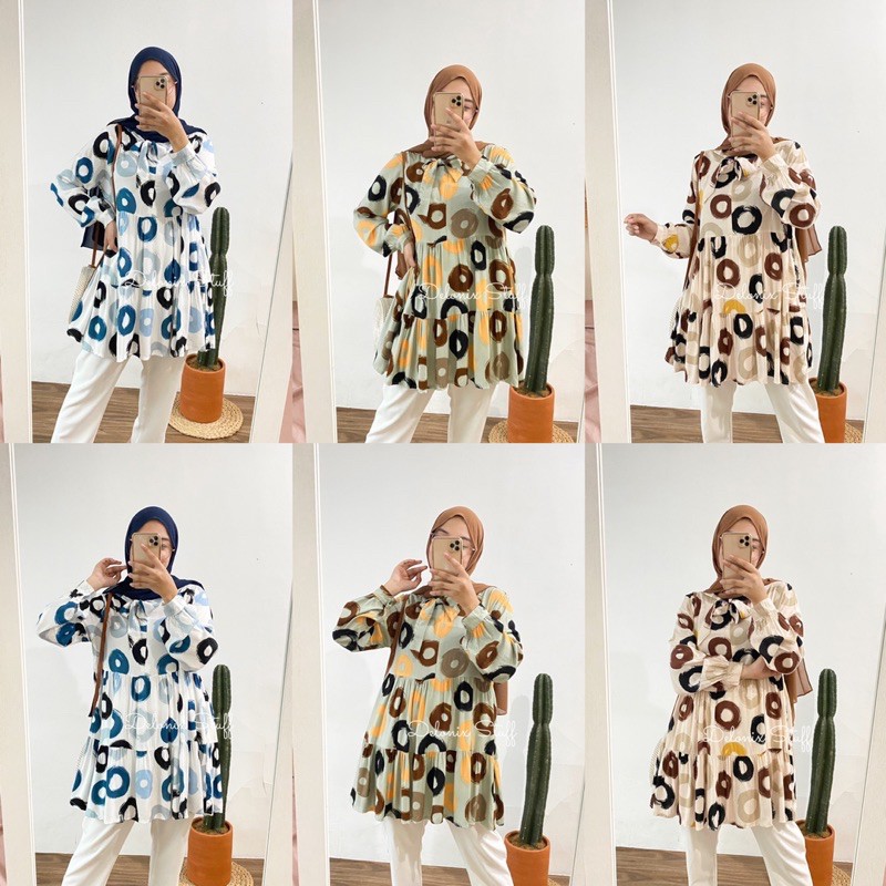 Ivoska flowly tunik