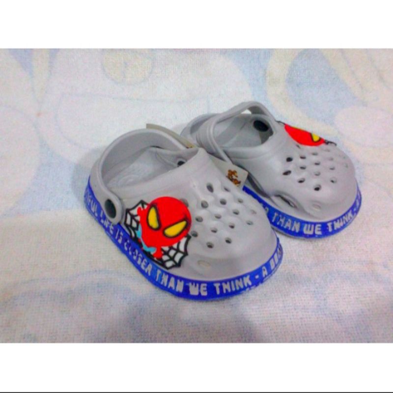 Sandal Anak Laki-laki Spiderman Empuk Ringan