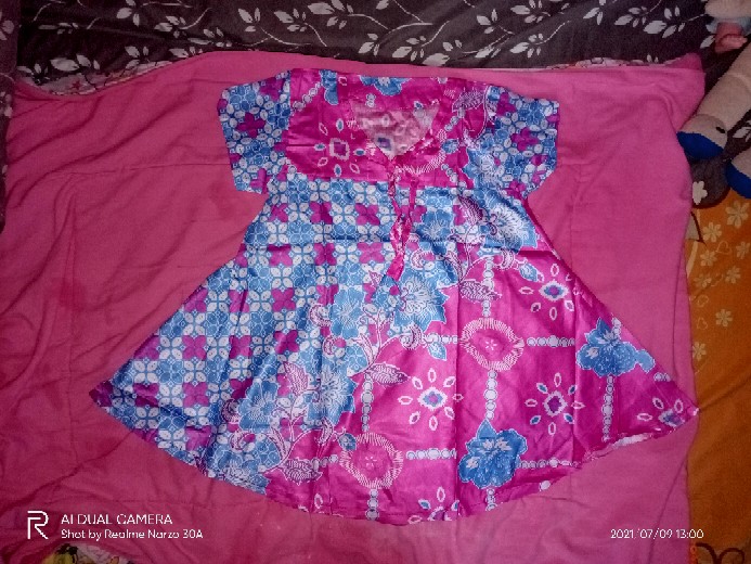 Daster Batik Anak Payung Ukuran K, O, S, M, L, Xl