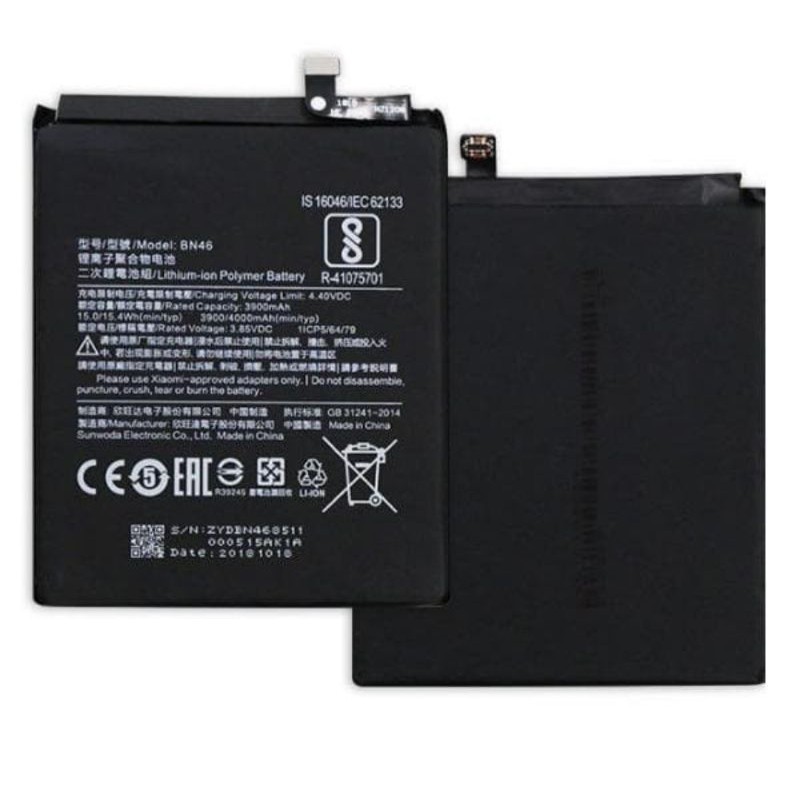 Baterai Battery Batere original Xiomi Redmi not 8 BN 46