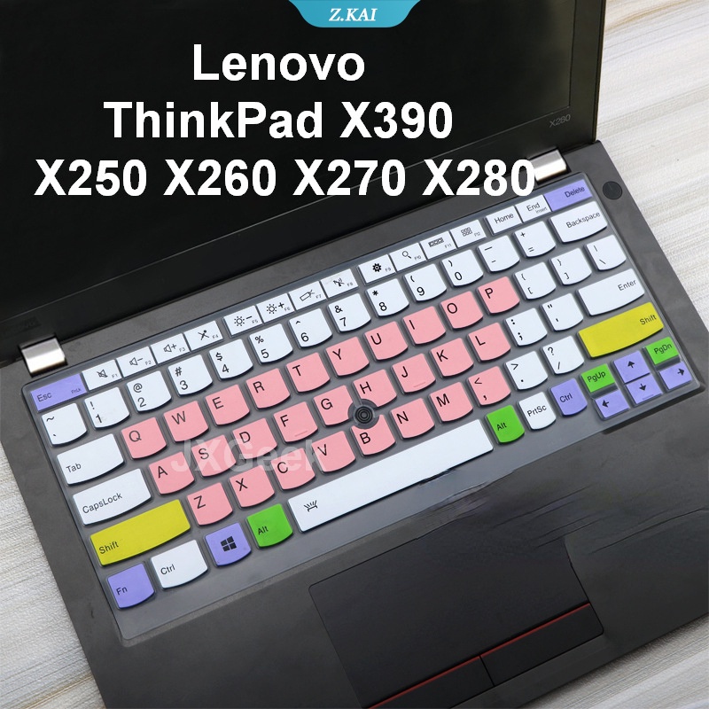 1 Pc Film Pelindung Keyboard Laptop Lenovo ThinkPad X390 X250 X260 X270 X280 12.5 inch Bahan Silikon Tahan Air